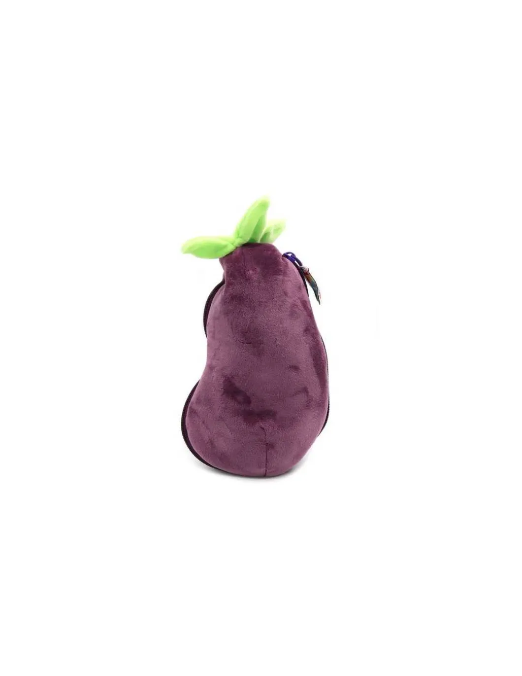 Peluche Velvet l'éléphant aubergine - Flipetz by Déglingos