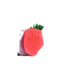 Peluche Violet la chouette fraise - Flipetz by Déglingos