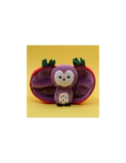 Peluche Violet la chouette fraise - Flipetz by Déglingos