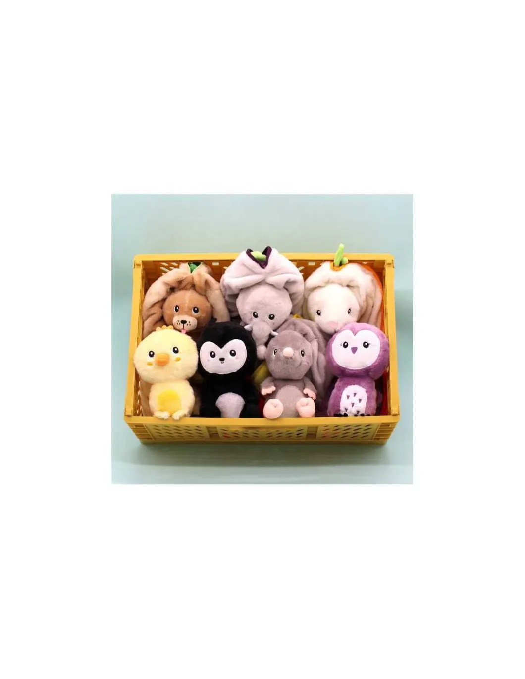 Peluche Violet la chouette fraise - Flipetz by Déglingos