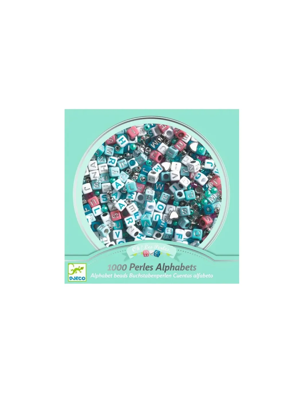 Perles alphabet Argent - Djeco