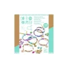 Perles papier et bracelets à créer Chics et dorés - Do it Yourself Djeco