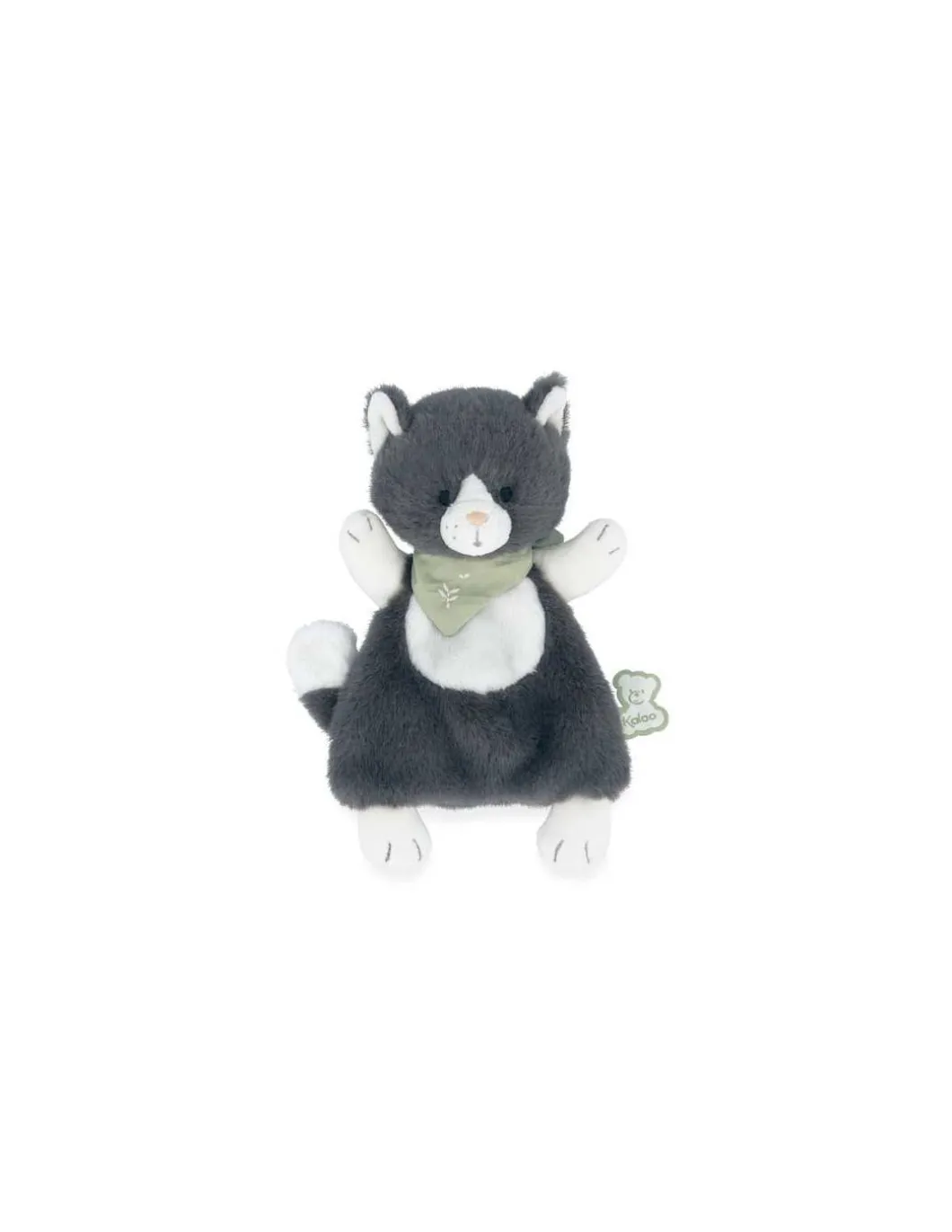 Petit doudou plat Chamallow le chat - Kaloo