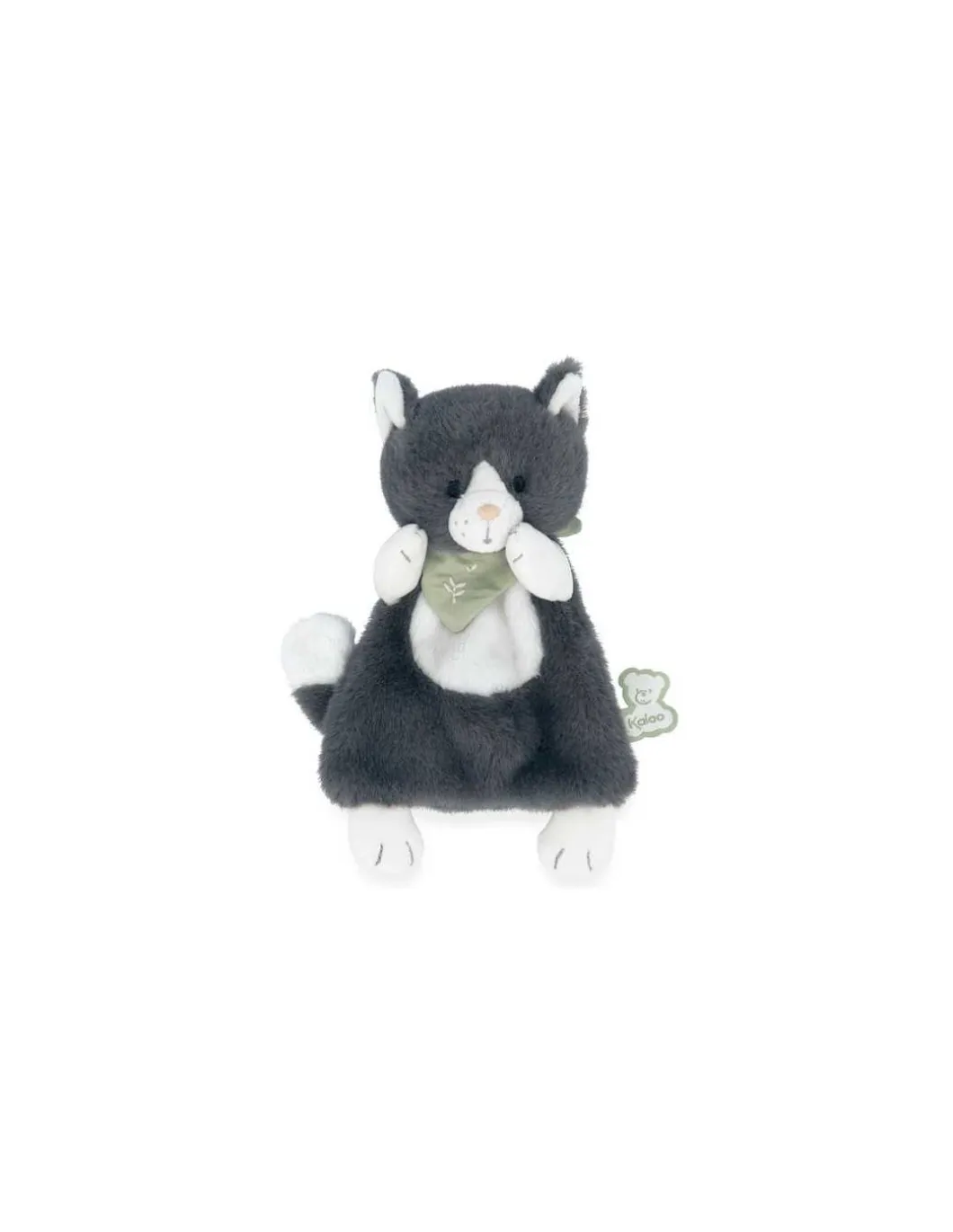 Petit doudou plat Chamallow le chat - Kaloo