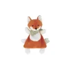 Petit doudou plat Paprika le renard - Kaloo