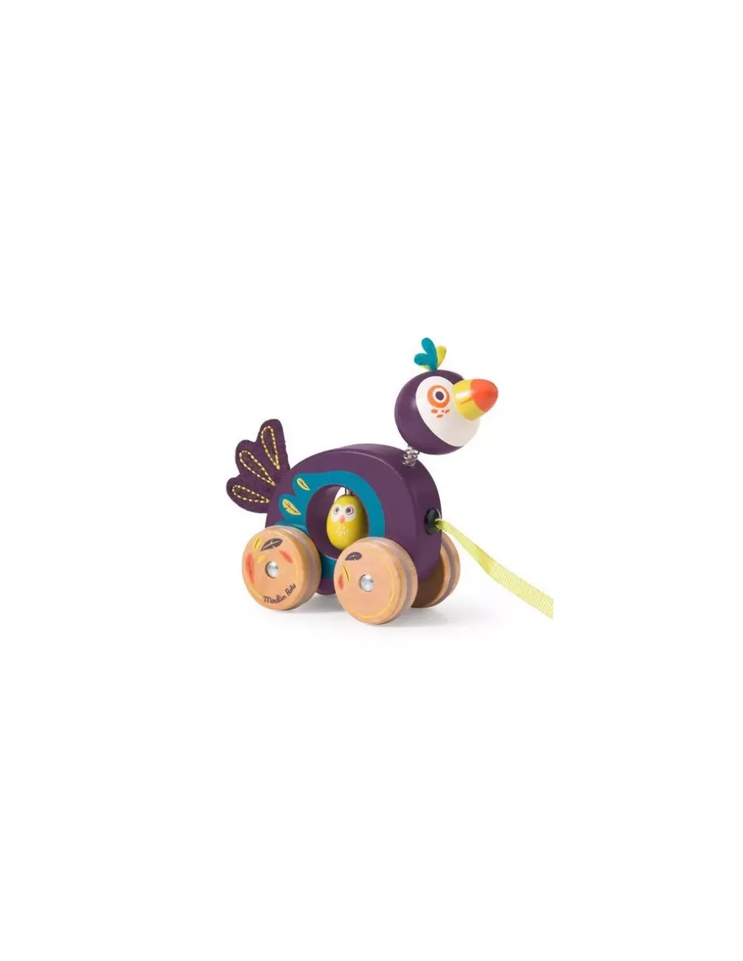 Petit toucan à tirer Dans la jungle - Moulin Roty