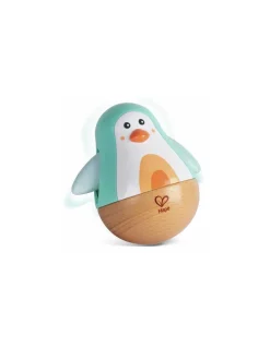 Pingouin culbuto turquoise - Hape