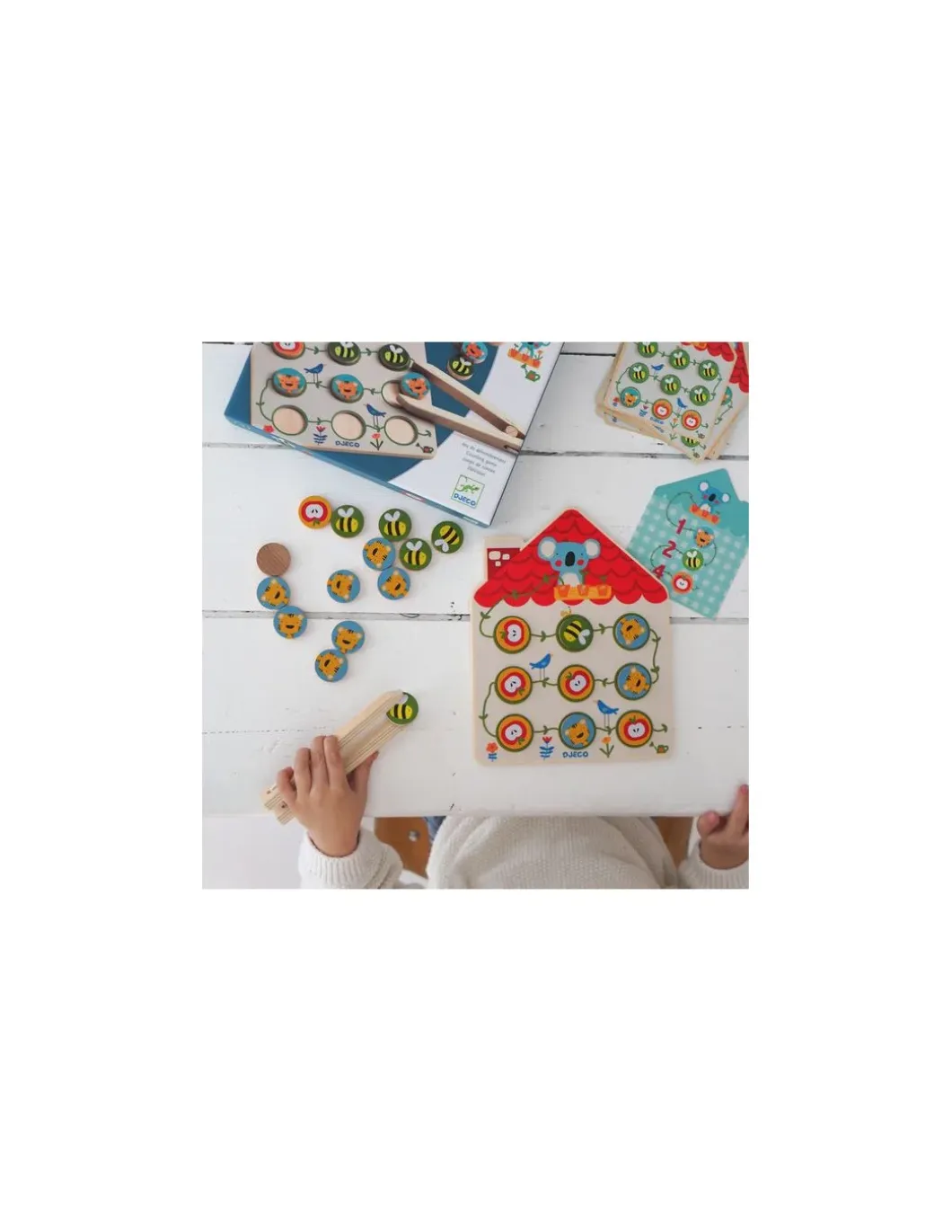 Pinstou jeu de dénombrement - Djeco