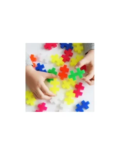 Plus Plus 100 pièces Big Néon - Jeux de construction