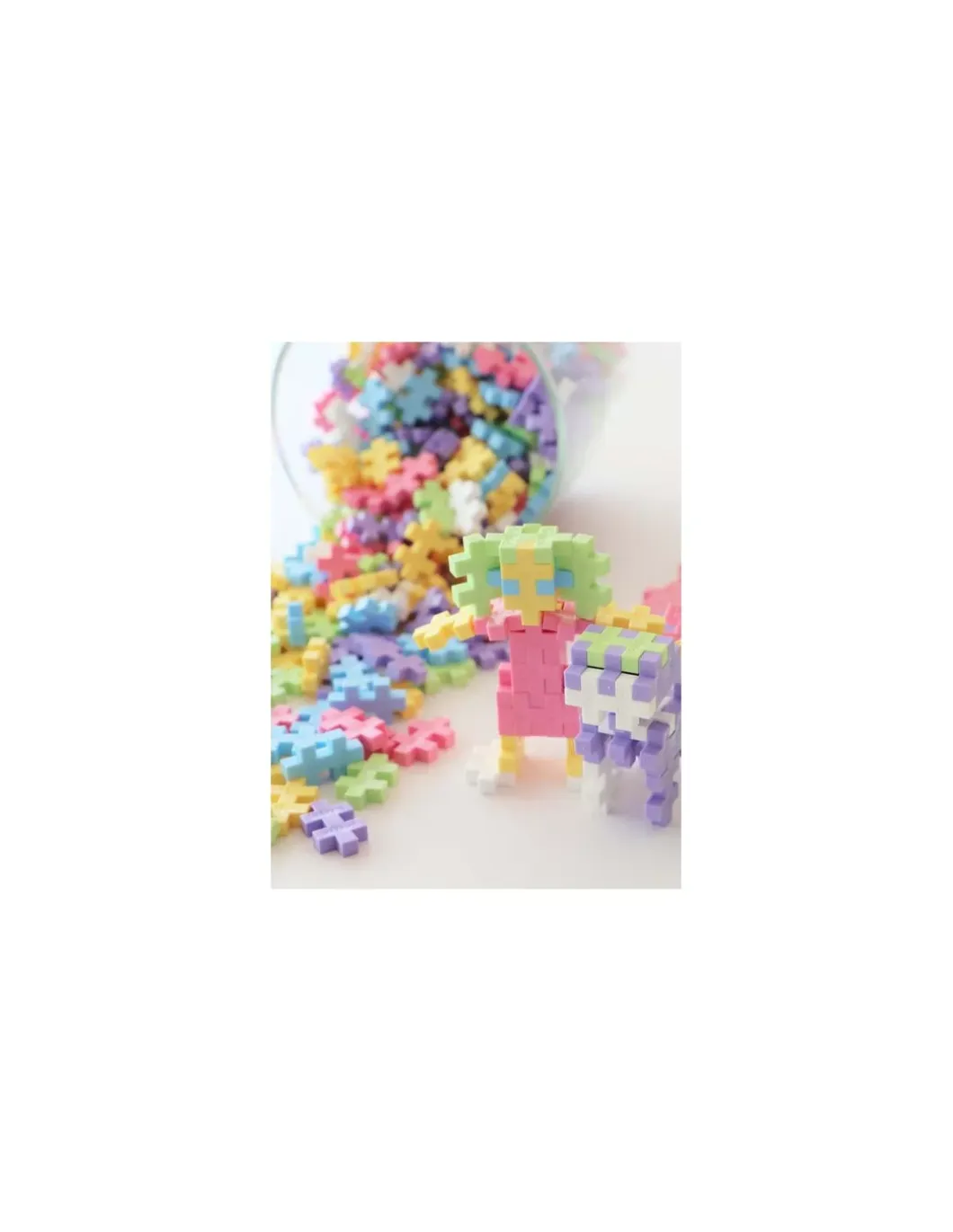 Plus Plus 600 pièces Mini-Pastel - Jeux de construction