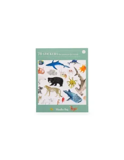 Pochette stickers Tout autour du monde - Moulin Roty