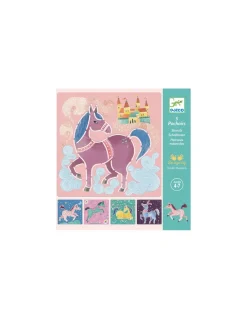 Pochoirs chevaux - Djeco