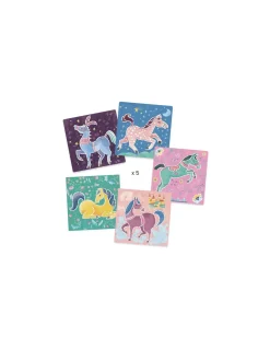 Pochoirs chevaux - Djeco
