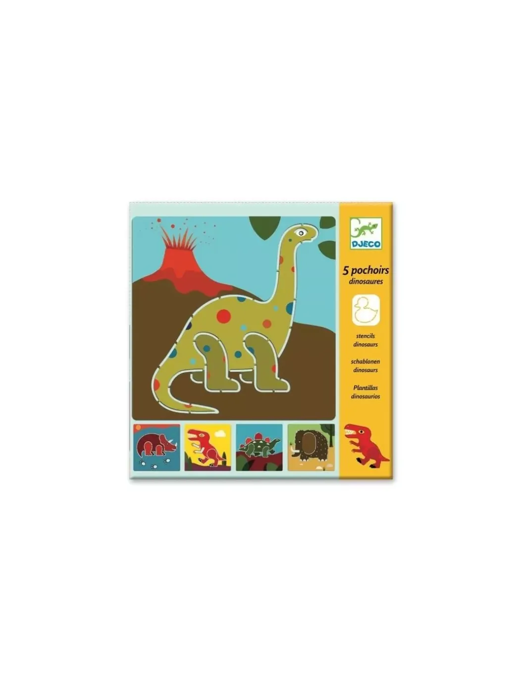 Pochoirs dinosaures - Djeco