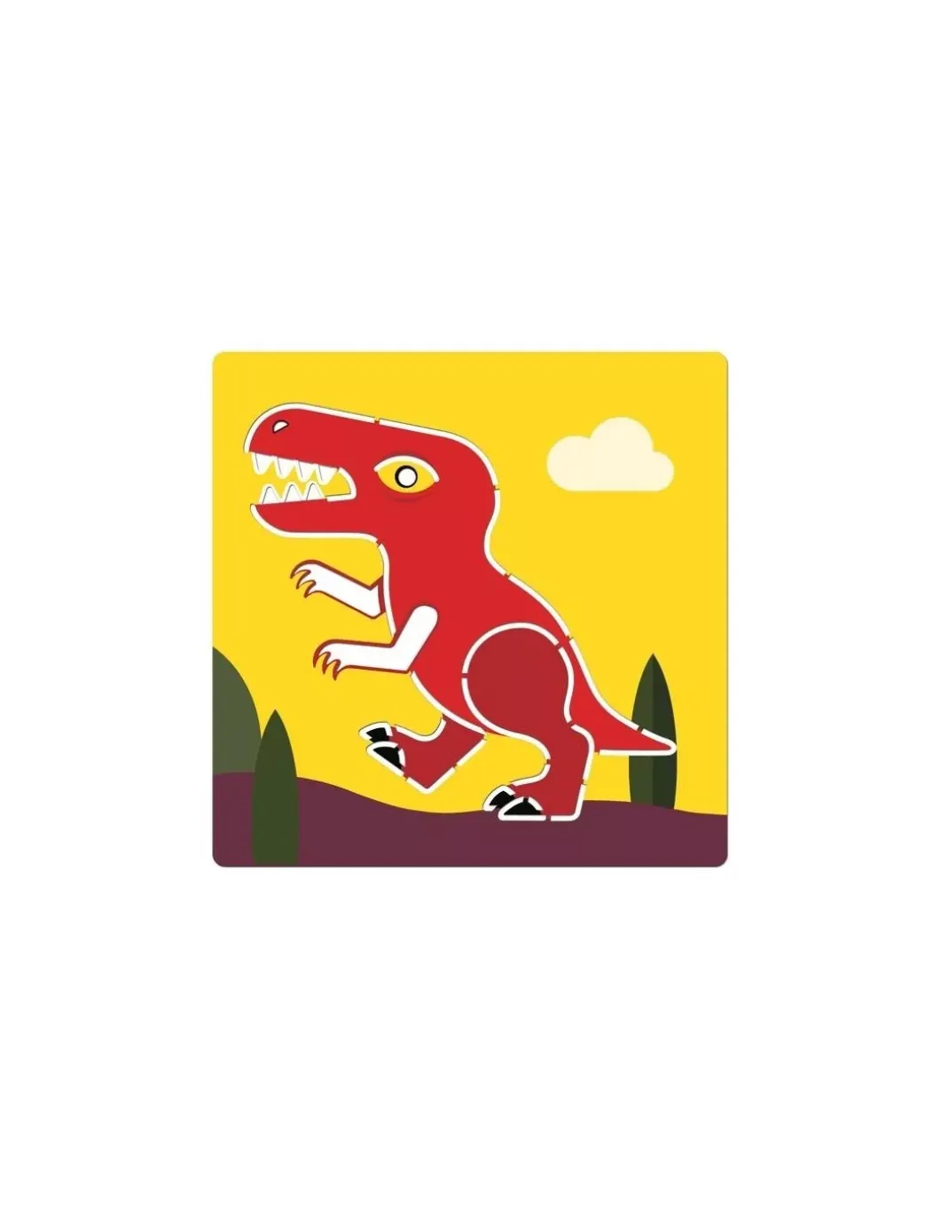 Pochoirs dinosaures - Djeco