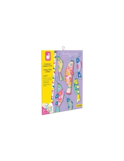 Poissons en papier à créer - Les ateliers du calme Janod