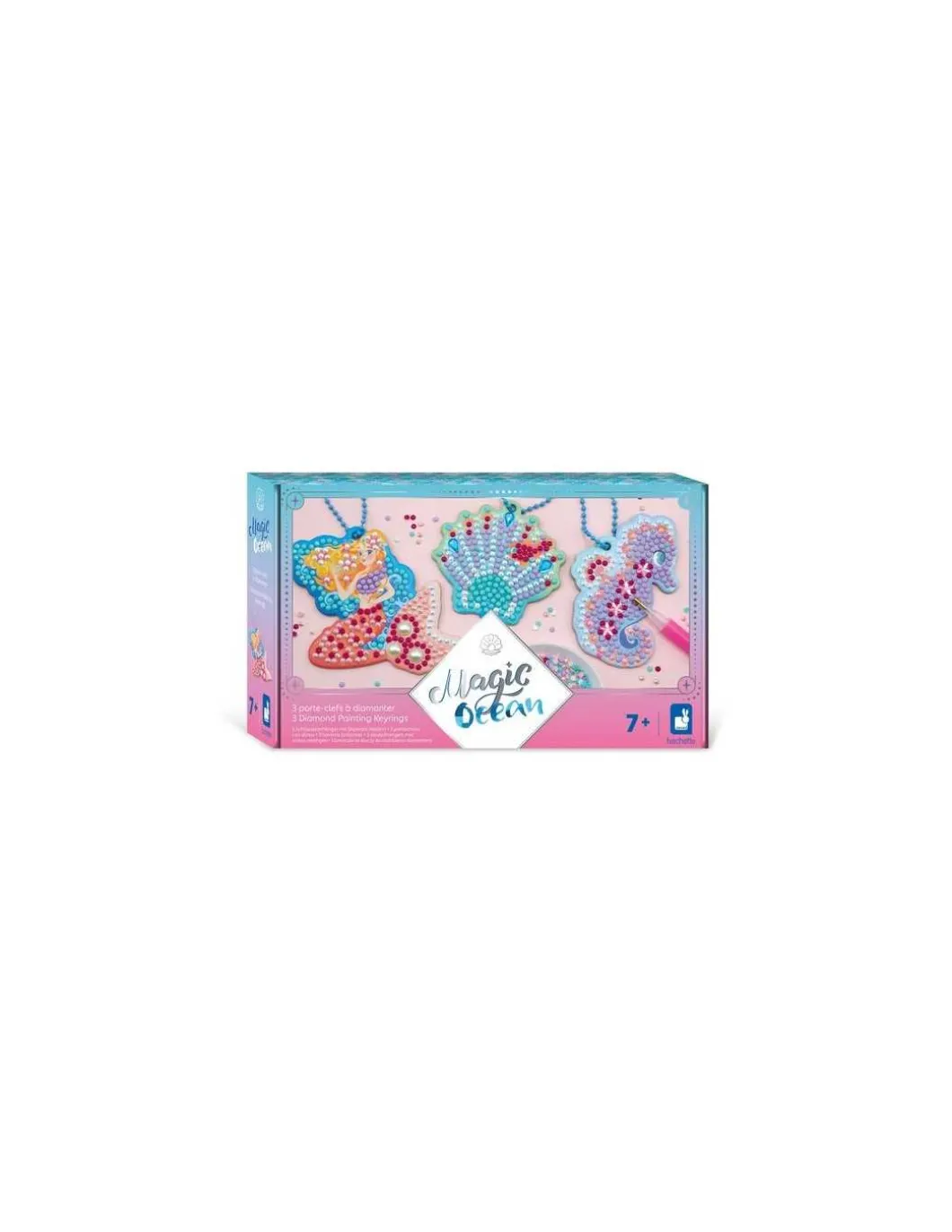 Porte-clefs à diamanter Magic Ocean - Janod