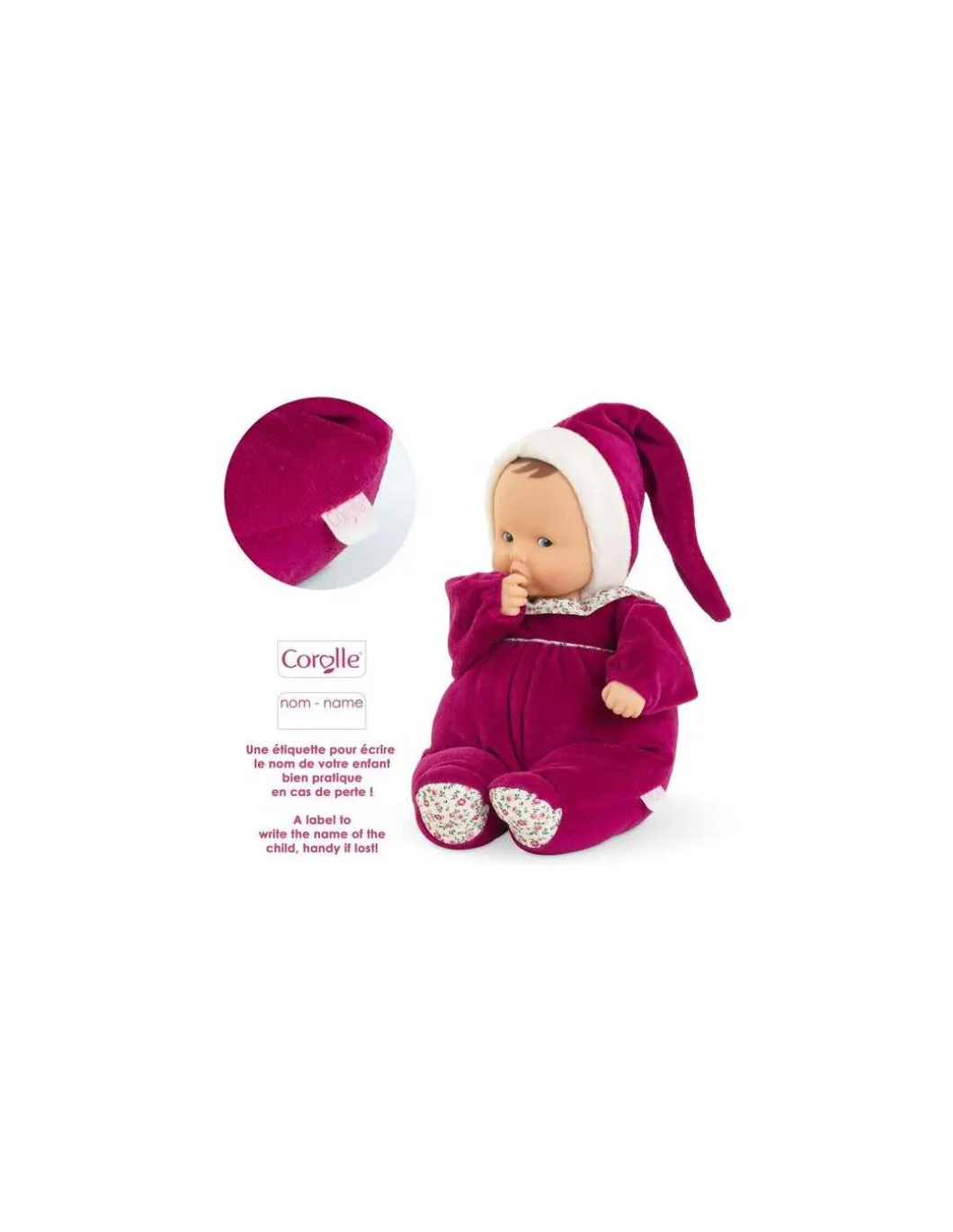 Poupée Babipouce Rose Grenadine - Corolle