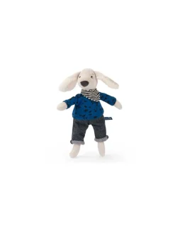 Poupée chien Pilou bleu Puce & Pilou - Moulin Roty
