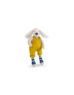 Poupée chien Pilou jaune Puce & Pilou - Moulin Roty