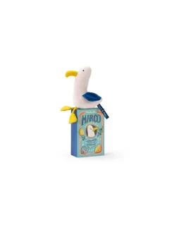 Poupée hochet goéland Marco Puce & Pilou - Moulin Roty