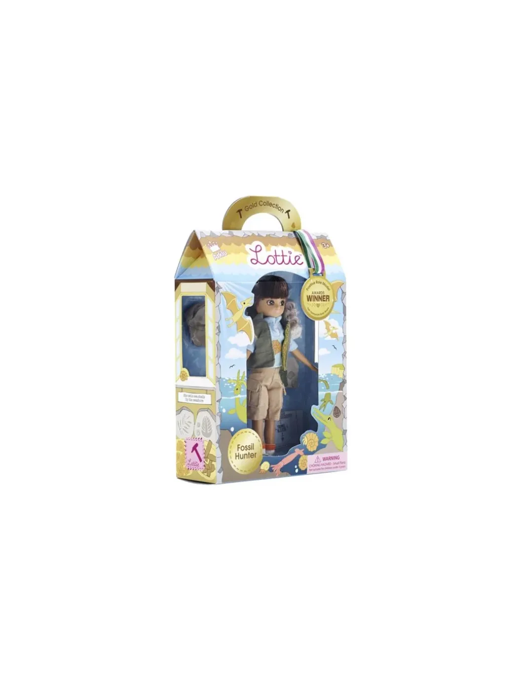 Poupée Lottie chasseur de fossiles