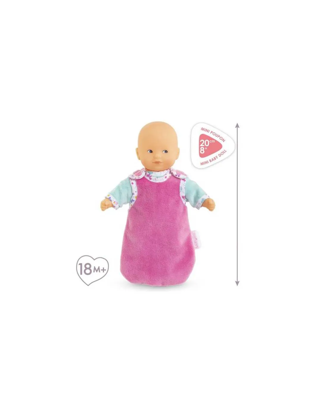 Poupon mini calin Bonne Nuit Papillons - Corolle
