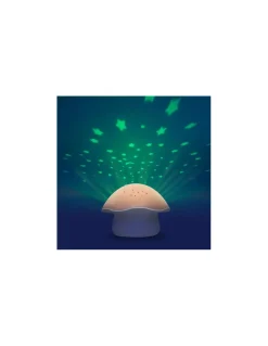 Projecteur d’étoiles Champignon rose - Pabobo