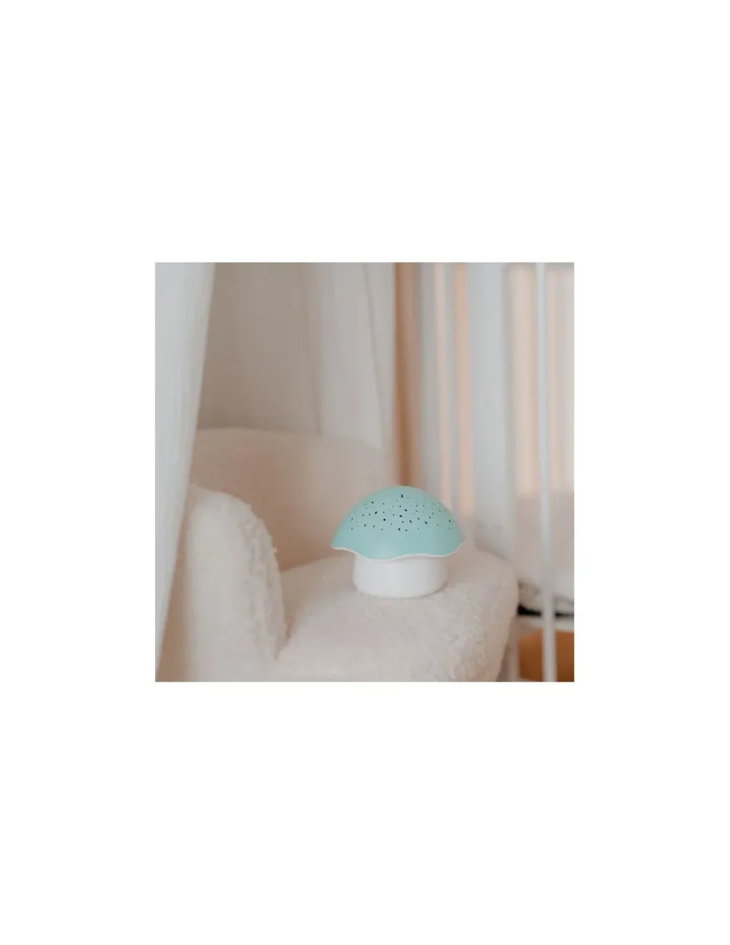 Projecteur d’étoiles Champignon bleu - Pabobo