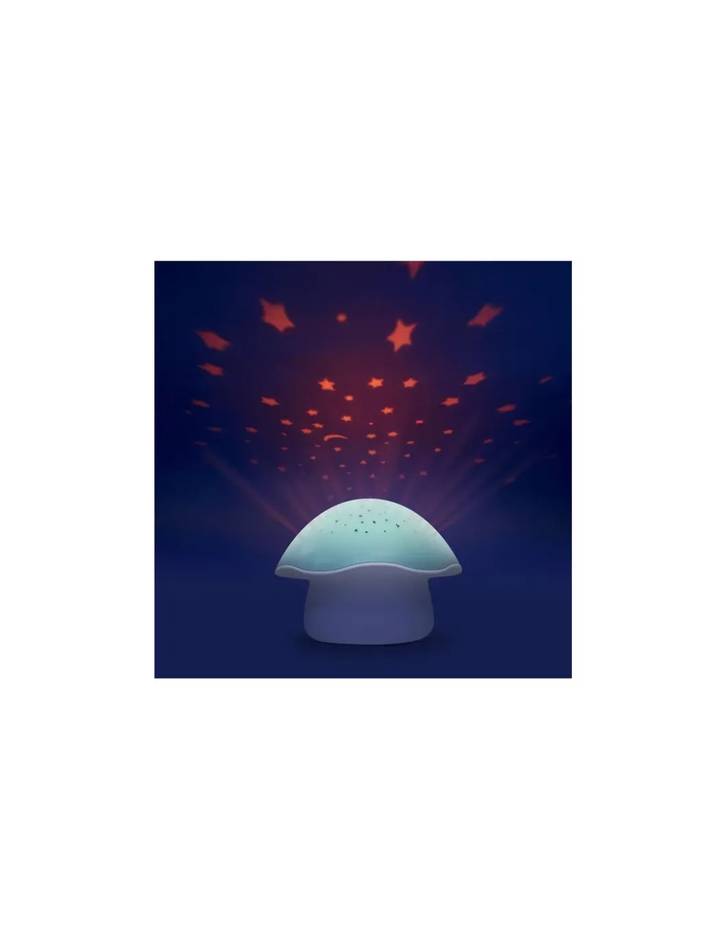 Projecteur d’étoiles Champignon bleu - Pabobo