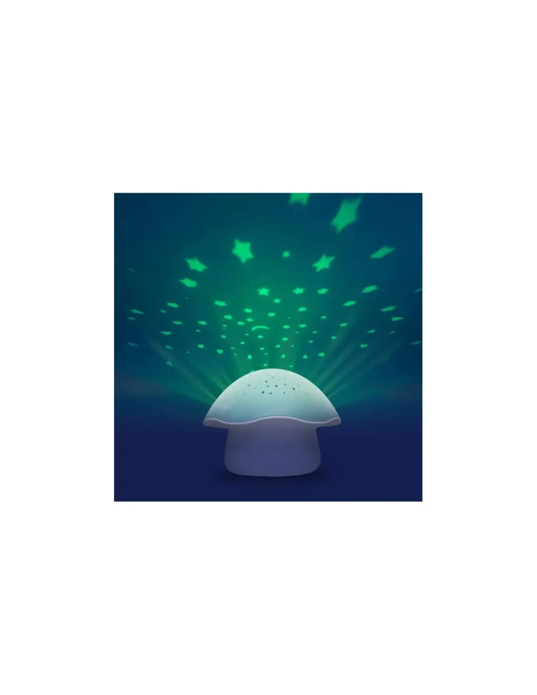 Projecteur d’étoiles Champignon bleu - Pabobo