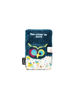 Protège carnet de santé Astros le hibou - Les Déglingos
