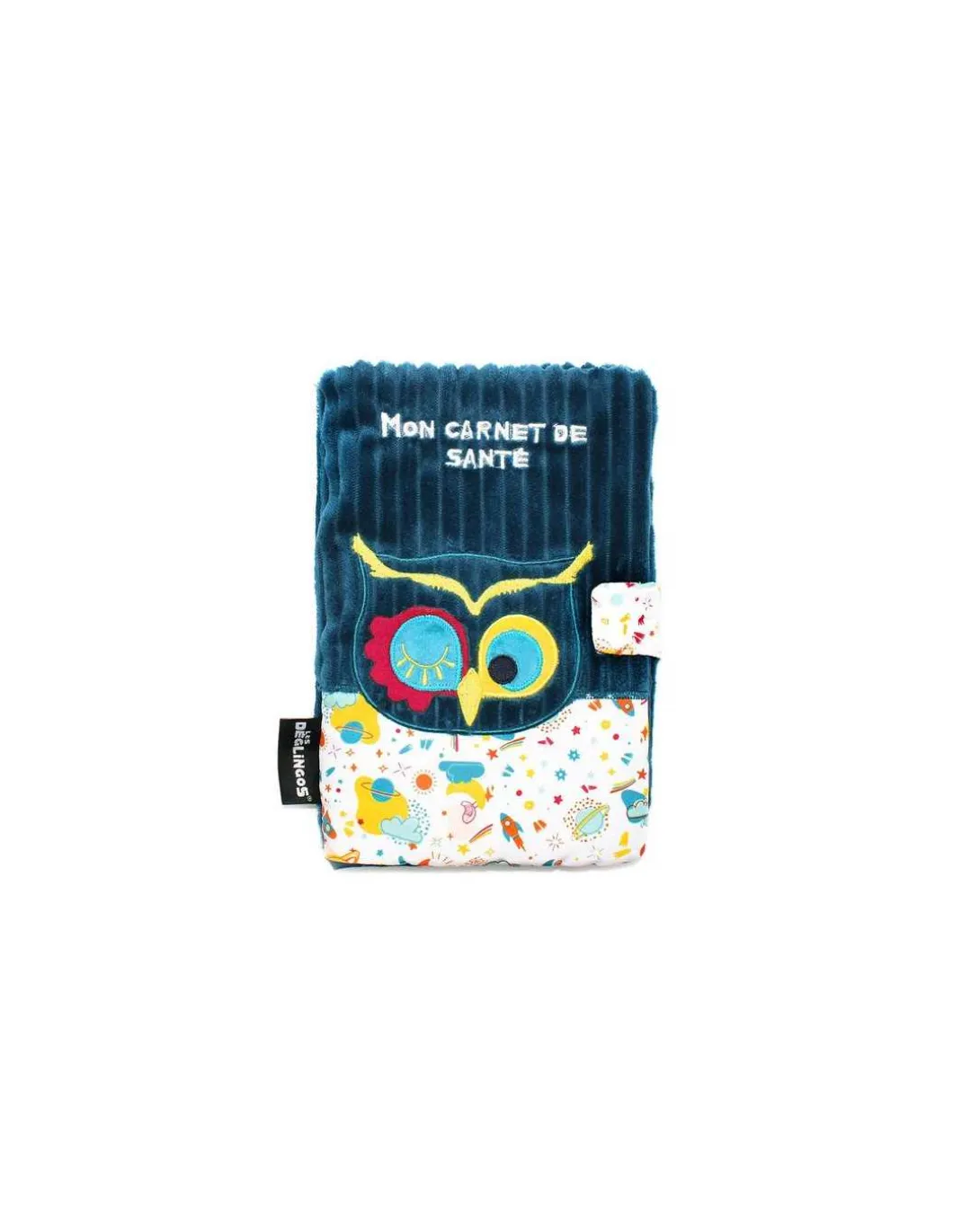 Protège carnet de santé Astros le hibou - Les Déglingos