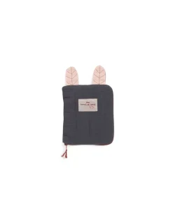 Protège carnet de santé gris Après la pluie - Moulin Roty