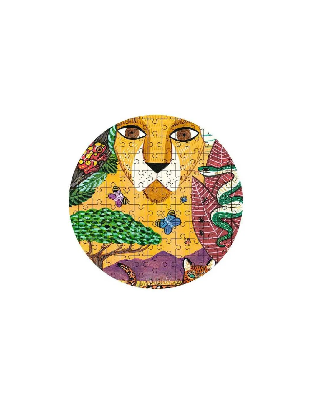 Puzz'art Lion Puzzle 350 pièces - Djeco
