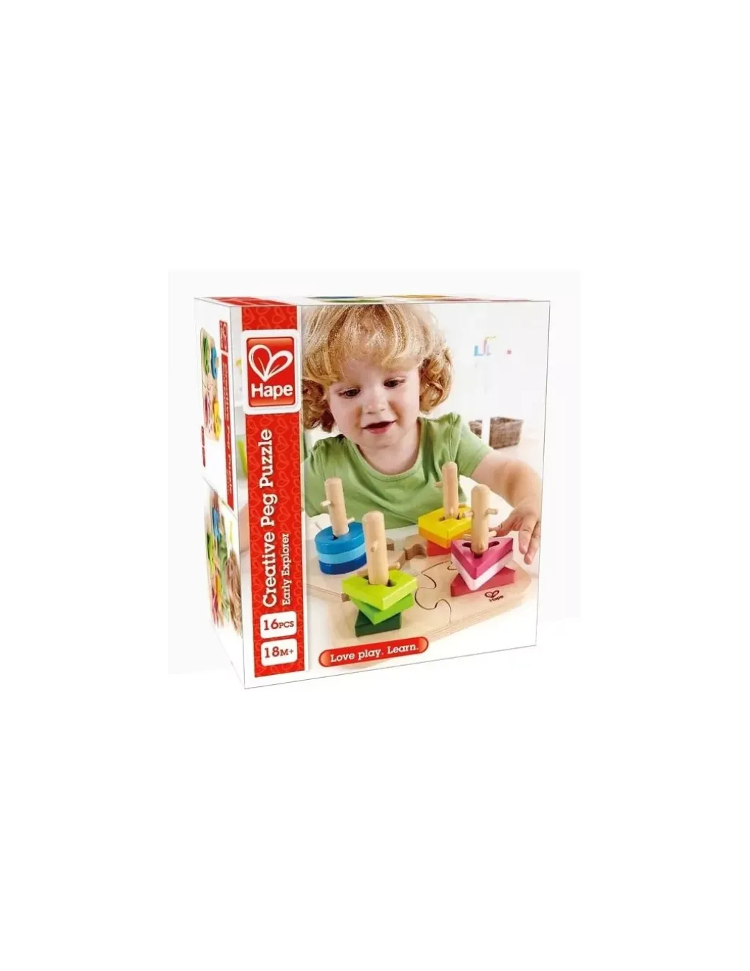 Puzzle à boutons créatifs - Hape