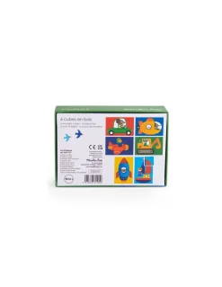 Puzzle 6 cubes Les Popipop - Moulin Roty
