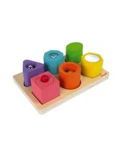 Puzzle 6 cubes sensoriels - Janod