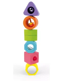 Puzzle 6 cubes sensoriels - Janod