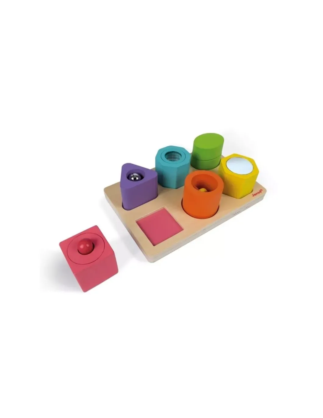 Puzzle 6 cubes sensoriels - Janod