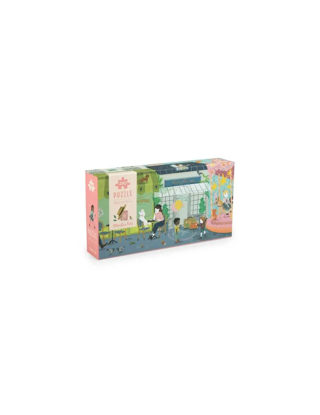 Puzzle 350 pièces 10 rue des lilas Les Parisiennes - Moulin Roty