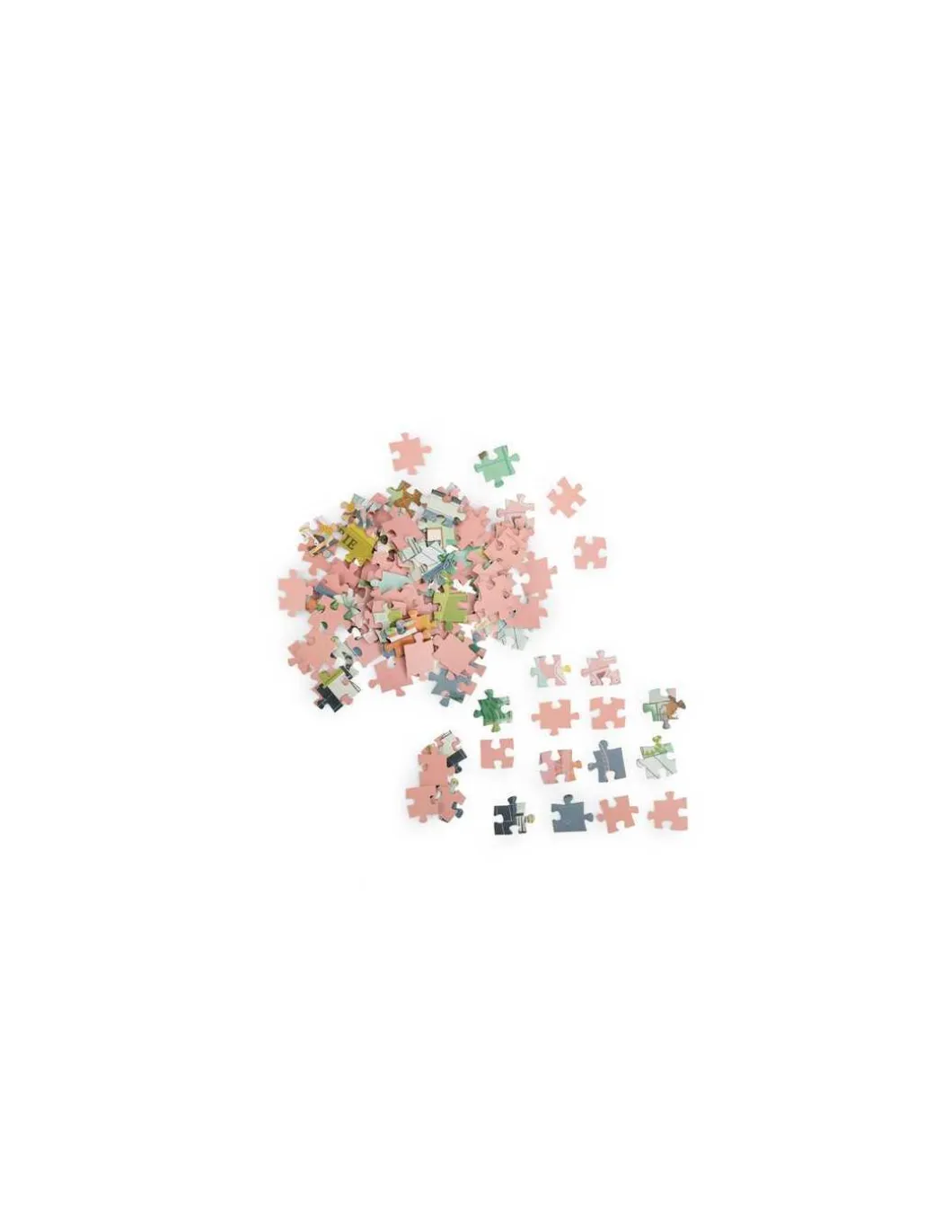 Puzzle 350 pièces 10 rue des lilas Les Parisiennes - Moulin Roty