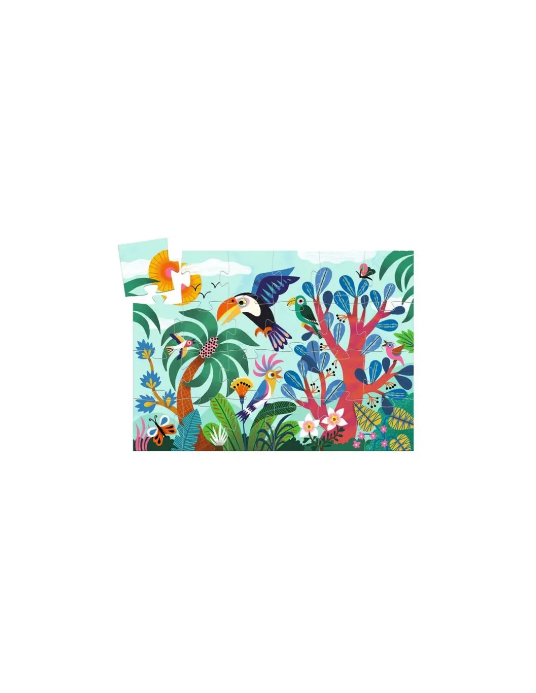 Puzzle 24 pièces Coco le toucan - Djeco