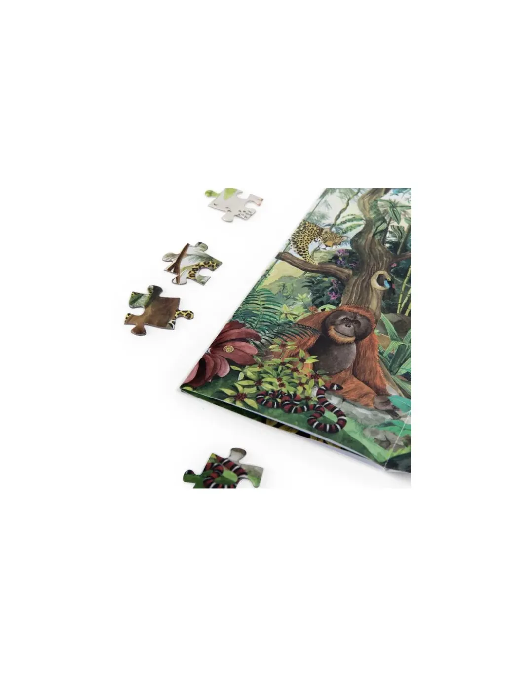 Puzzle 350 pièces dans la forêt tropicale - Moulin Roty