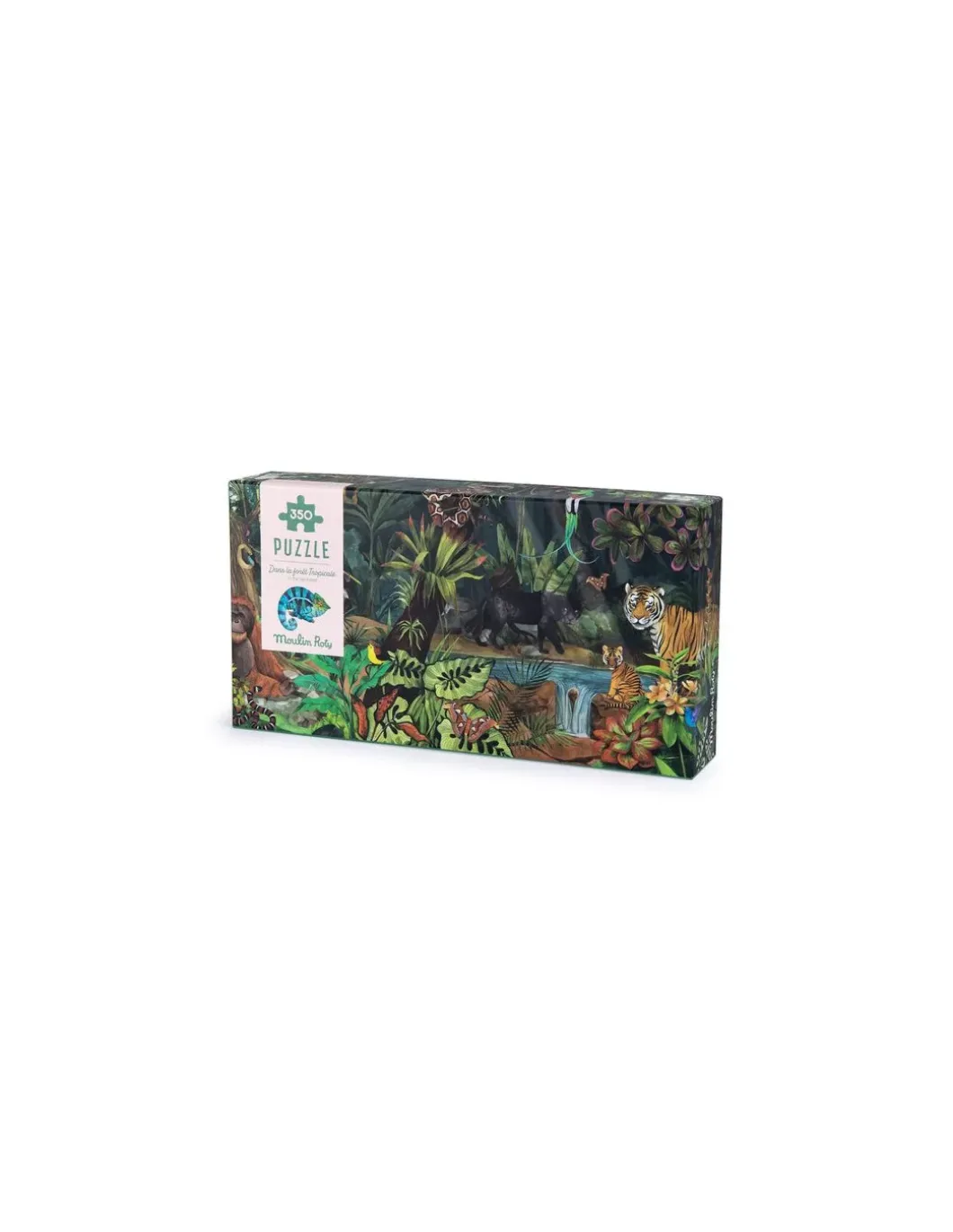 Puzzle 350 pièces dans la forêt tropicale - Moulin Roty
