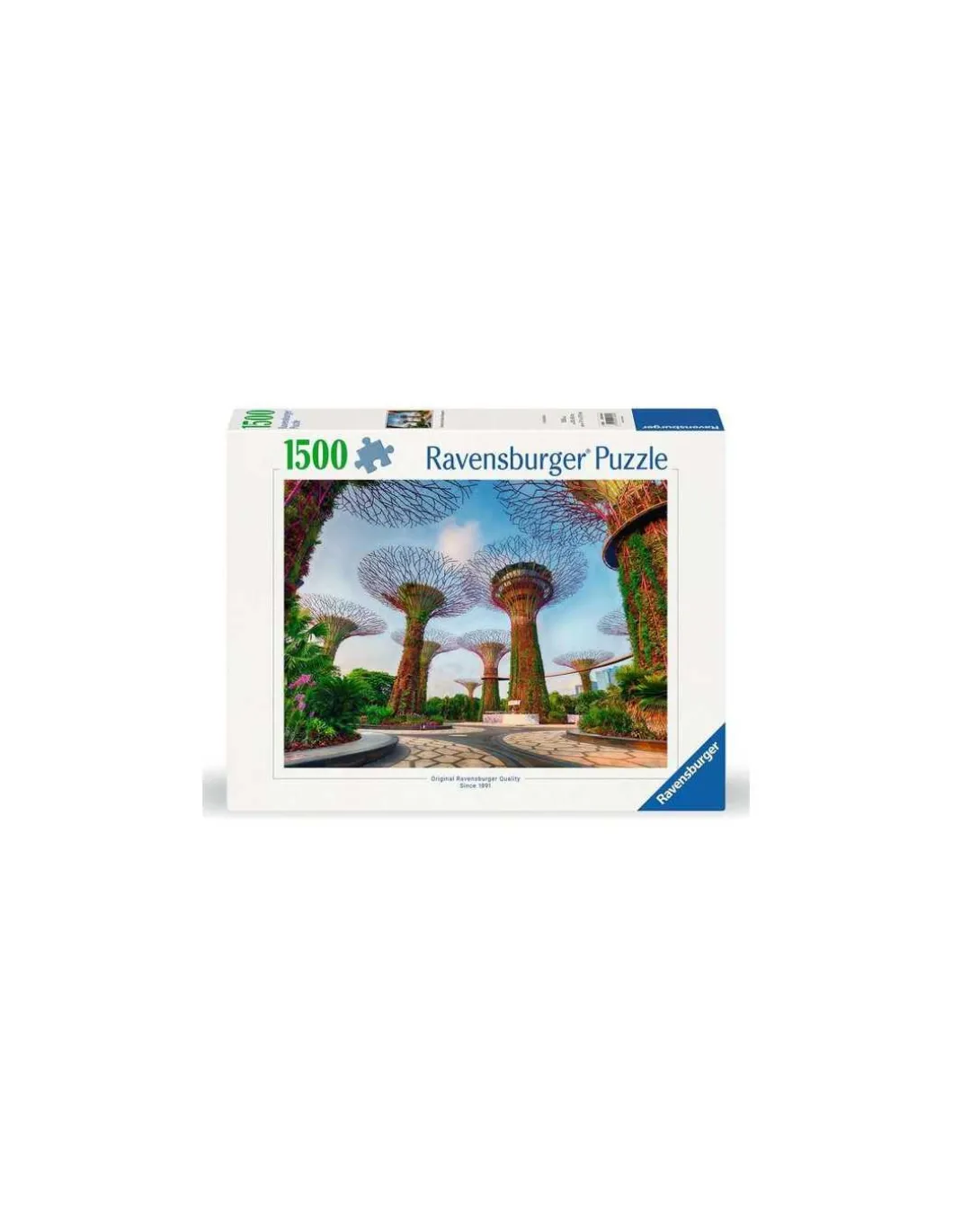 Puzzle 1500 pièces Jardin de la baie de Singapour - Ravensburger