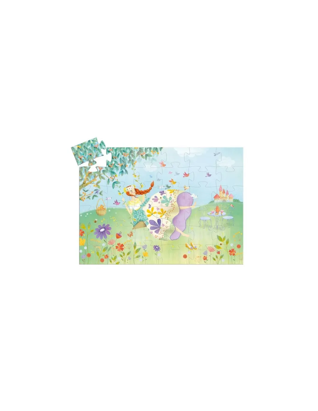 Puzzle 36 pièces la princesse du printemps - Djeco