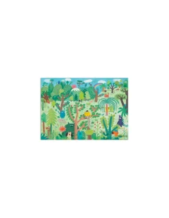 Puzzle 48 pièces la terre merveilleuse Les Schmouks - Moulin Roty