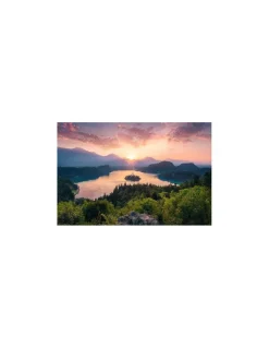Puzzle 3000 pièces Lac de Bled en Slovénie - Ravensburger