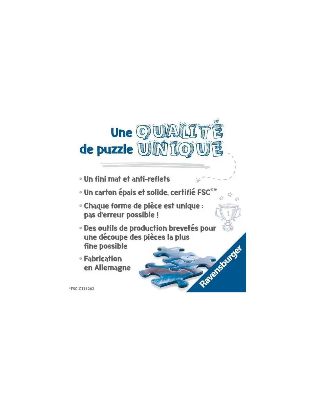 Puzzle 3000 pièces Lac de Bled en Slovénie - Ravensburger